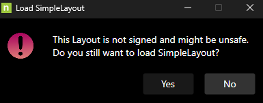 Trust Layout
